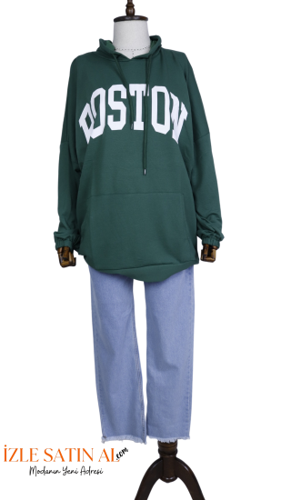 Boston Yazılı Sweatshirt Modelleri Ve Fiyatları